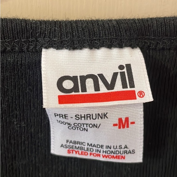 Vintage 2000s Y2K Rockabilly Band Three Bad Jacks Tee T Shirt Top. Size: M - Picture 3 of 5